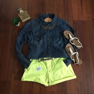 AEO Bright Midi Shorts